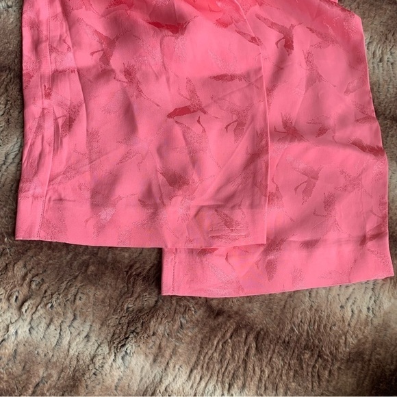 Maje Pala Jacquard Wide-Leg Pants Bubblegum - Picture 4 of 14